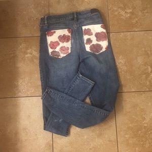 Painted jeans